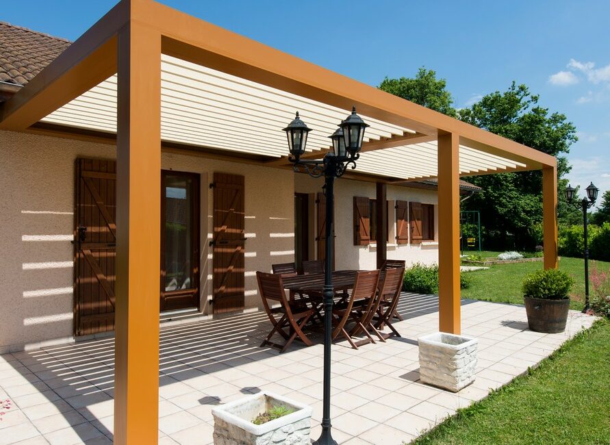 Pergola à lame orientable à Évreux 27000