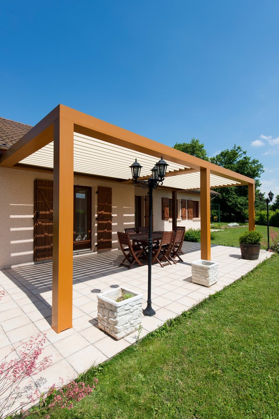 Pergola à lame orientable à Évreux 27000