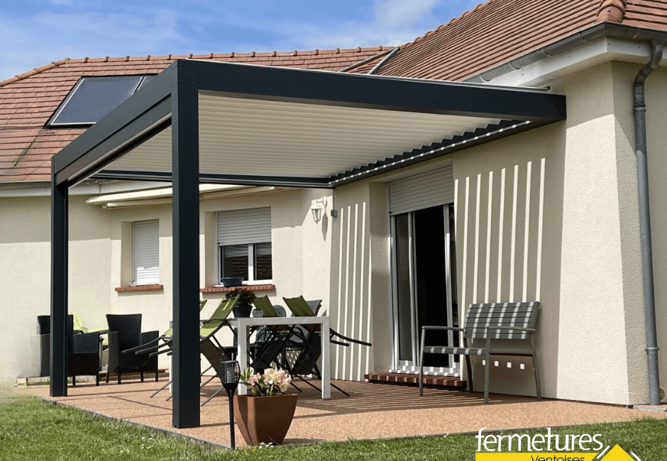 Pergola bioclimatique aluminium