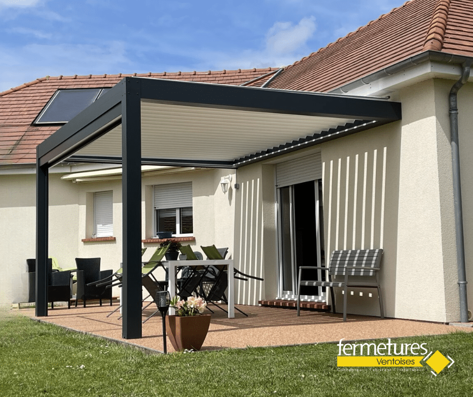Pergola bioclimatique aluminium