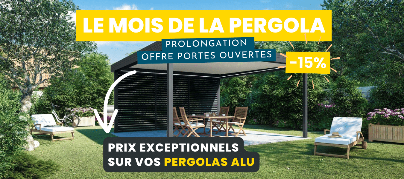 Promotion pergola fermetures ventoises