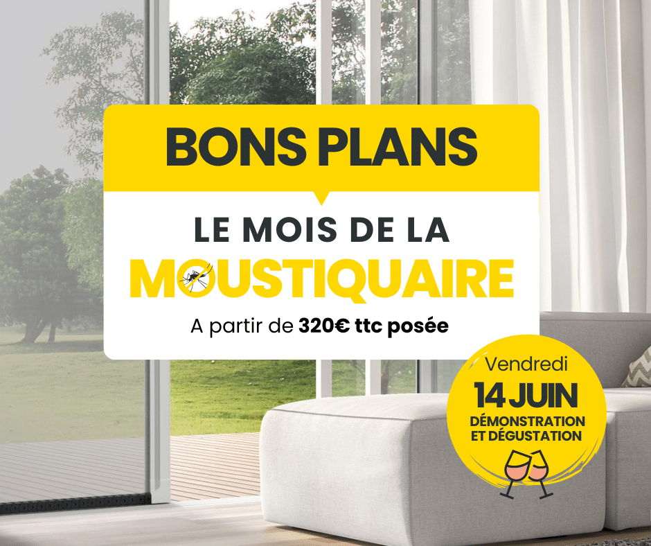 Le mois de la moustiquaire FERMETURES VENTOISES