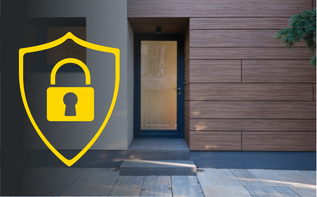 Sécurité porte entrée vitrée Fermetures Ventoises
