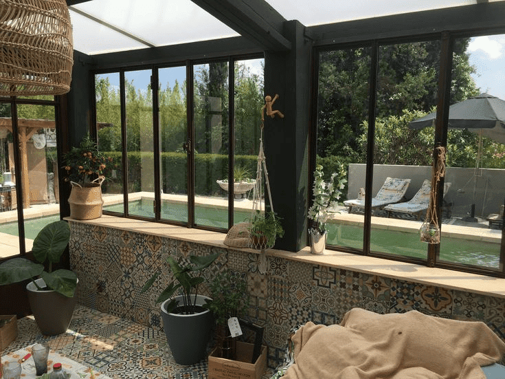muret veranda