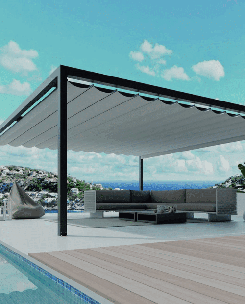 PERGOLA TOILE SUR MESURE