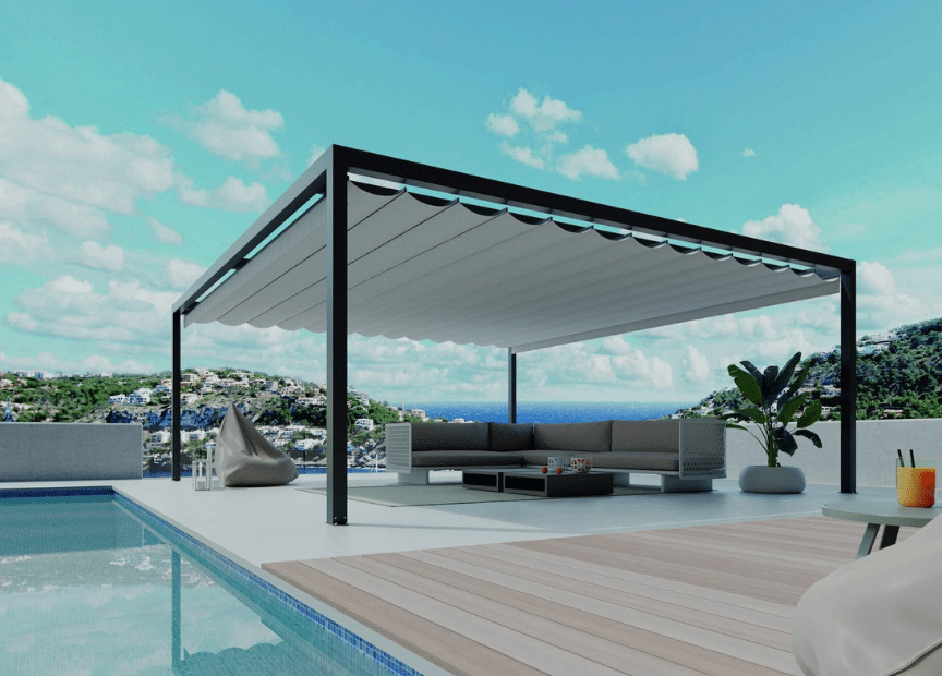 PERGOLA TOILE SUR MESURE