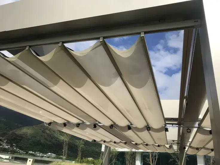 toile pergola