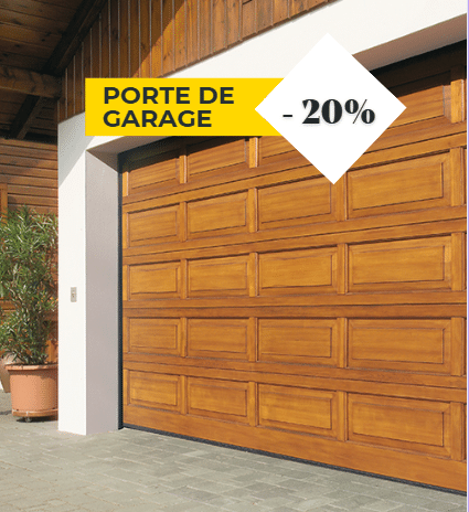 portes de garage jours bois