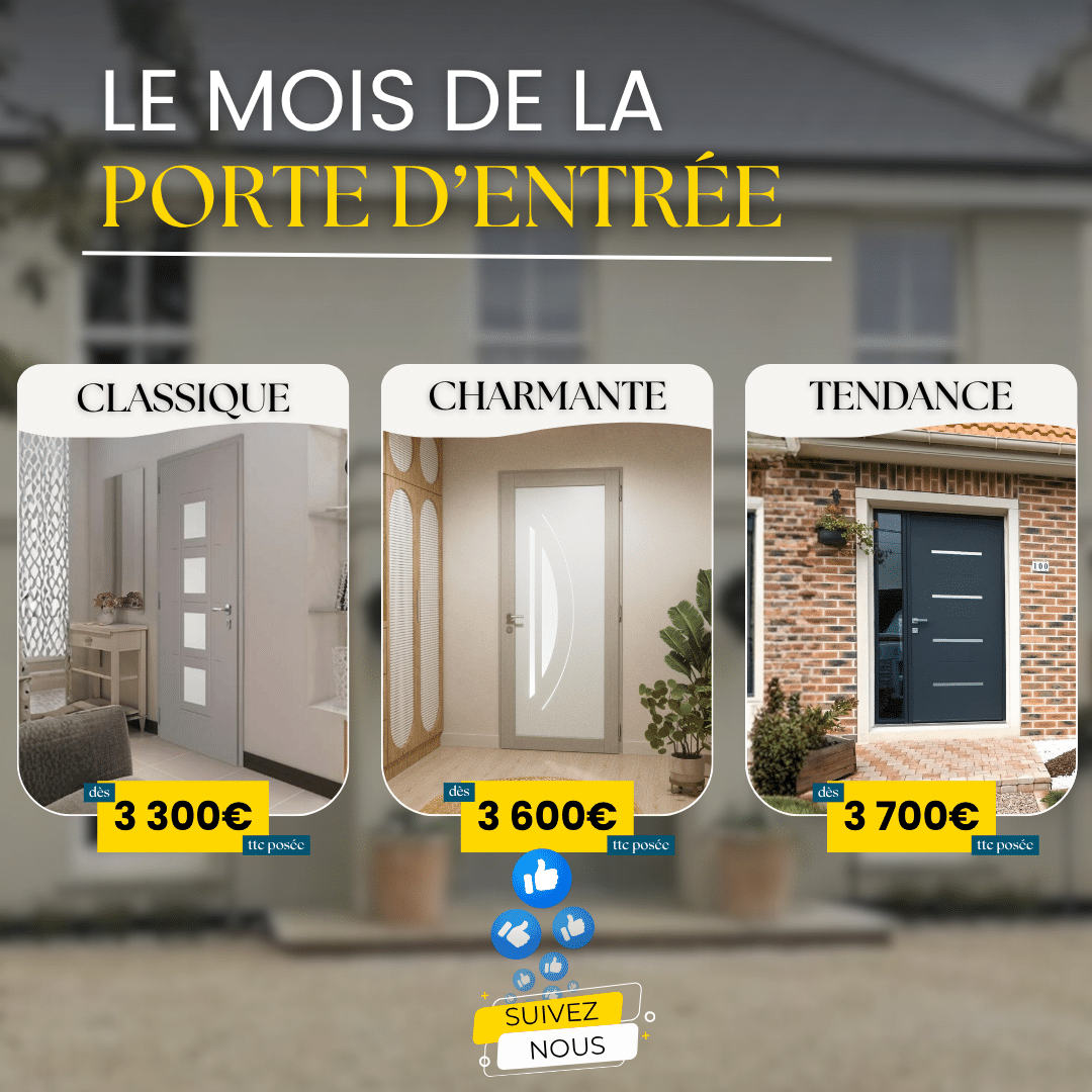 mois porte entree prix